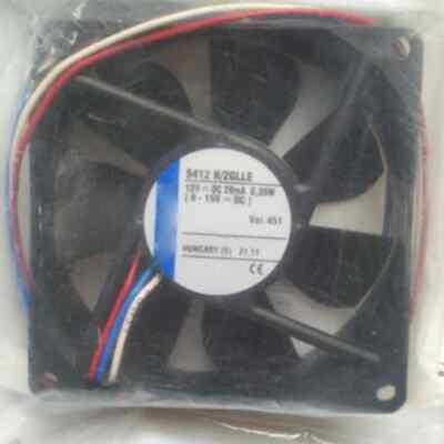 80*80*25mm 8025 3 Wire 8412 N/2GLLE Cooling Fan