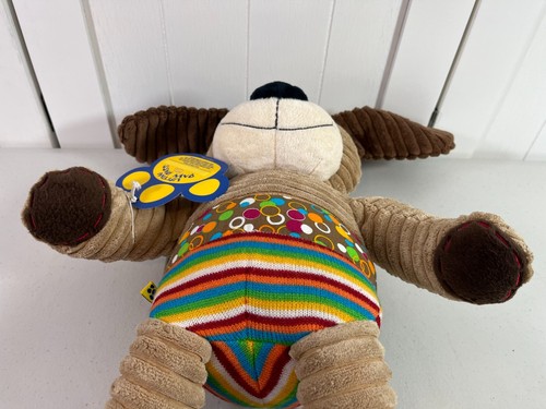 🤎 NEW Build A Bear Cozy Corduroy Pup Dog Plush 15" w/ NEW Pajamas 🤎 Rare HTF - Imagen 6 de 6