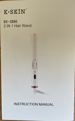 K skin 2 in 1 hair wand outlet