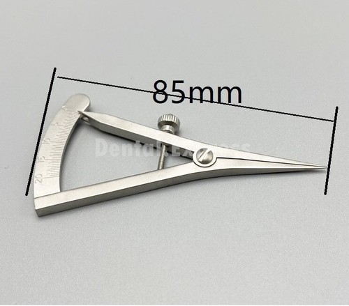 Dental Castroviejo Bone Caliper Orthopedic Implant Measuring Gauge Ruler 0-20mm - Picture 2 of 6