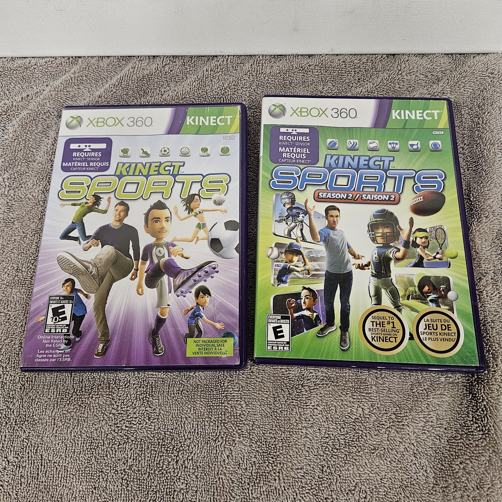 Xbox One Kinect Ebay Kinect Sports & Kinect Sports Season 2 (Microsoft Xbox 360, 2010) | eBay