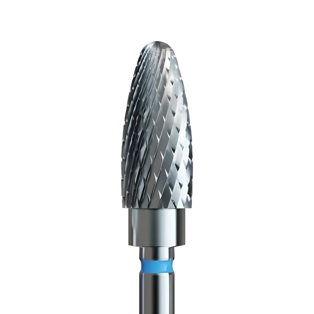 IQ Nails Tungsten Carbide Pinecone Nail Drill Bit Standard Crosscut 6mm Manicure
