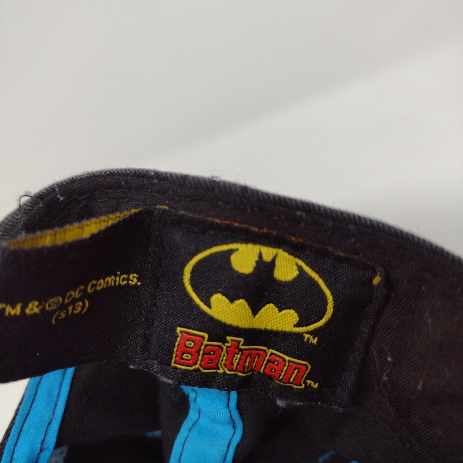 Batman Snapback Hat Multicolor OSFA Adjustable Em… - image 8