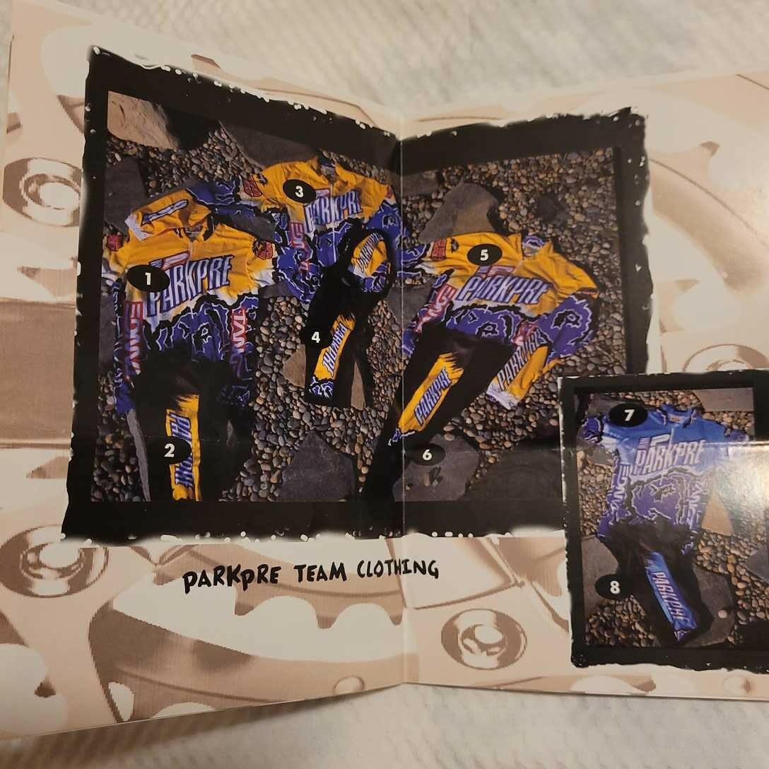 1995 Parkpre Bicycles Catalog Geometry Pro Elite Image 825 925