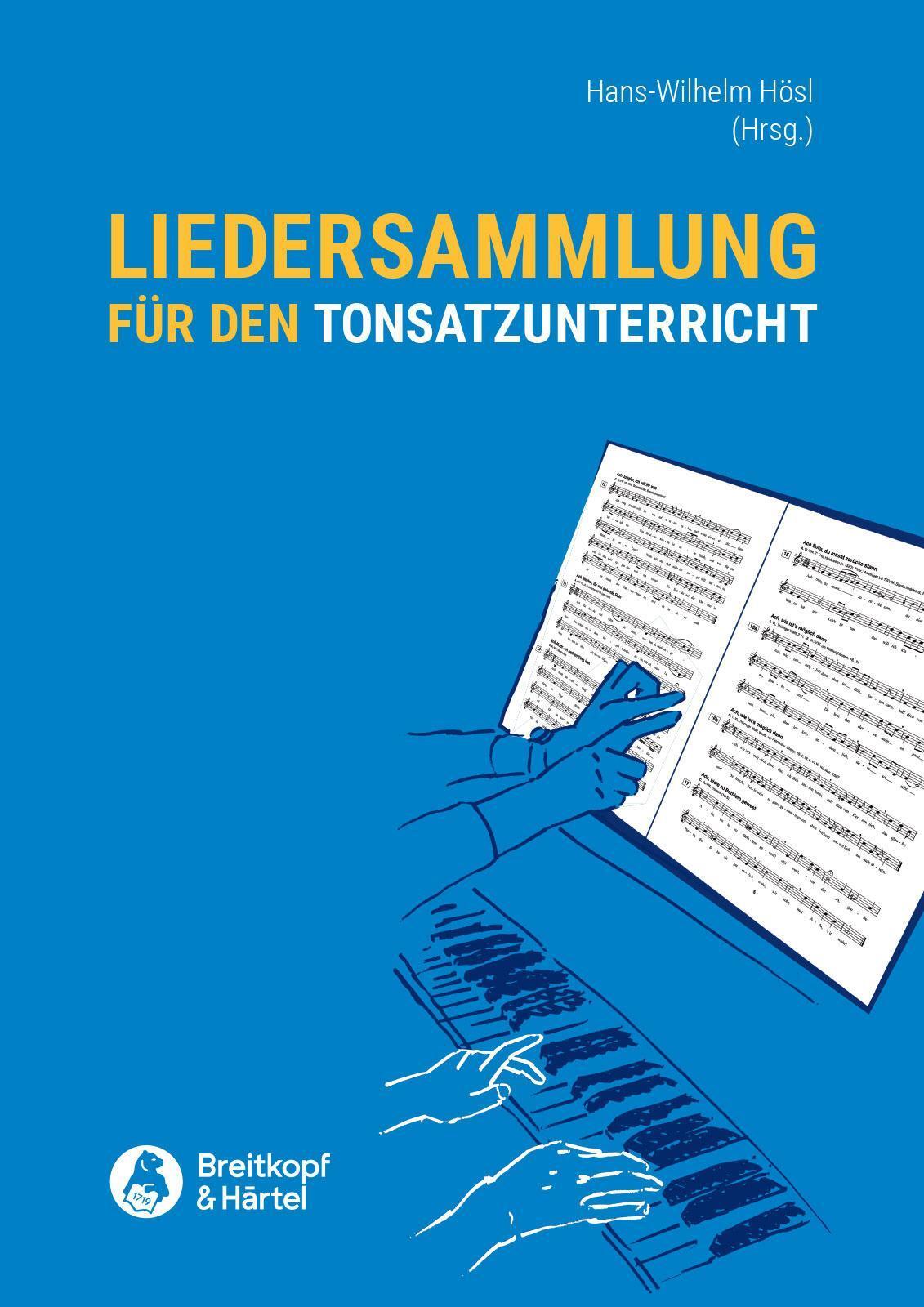 Liedersammlung Für Den Tonsatzunterricht (eine Sammlung Von 550