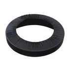 DISKLOK Car Steering Wheel Stretch Scratch Protector Black Cover - Universal Fit
