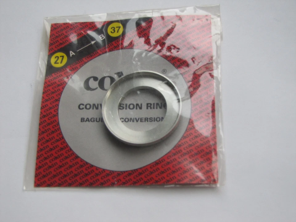 Cokin France 27-37mm Step-Up Stepping Ring 27mm Lens 37mm Filter 27-37 mm OEM - Image 3 of 3