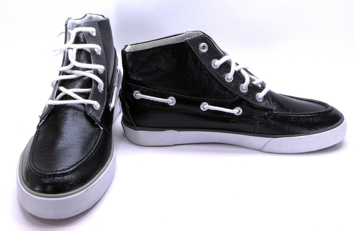 Polo Ralph Lauren Boat Shoes Lander Chukka Coated Canvas  display picture 3