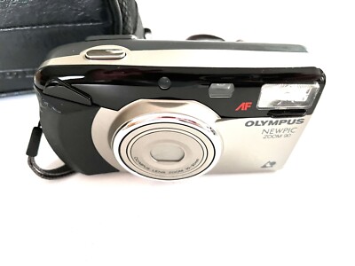 #カメラ　希少 レアOlympus Zoom フィルムカメラ　オリンパス Olympus NewPic Zoom 90mm Camera 35mm Film With Case | eBay