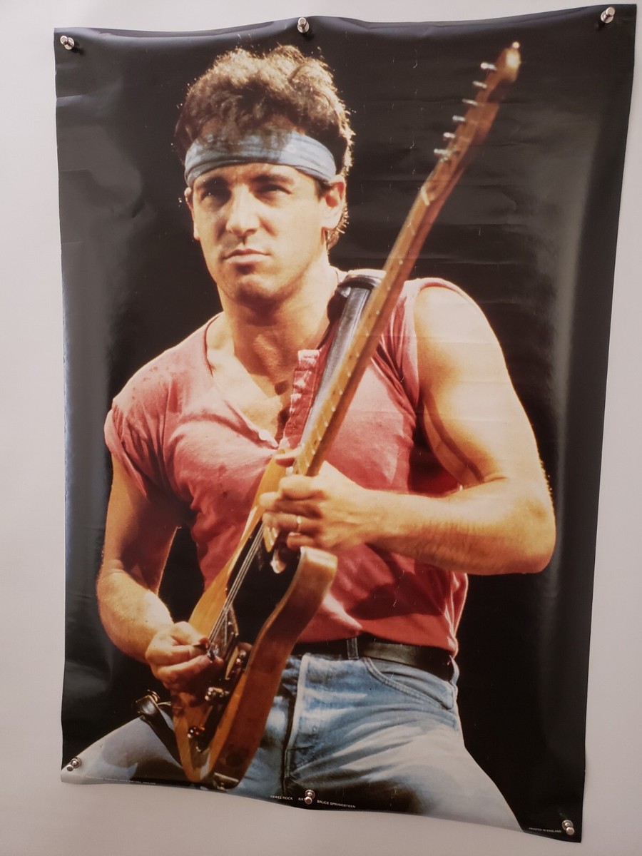 Bruce Springsteen Poster 1985 Original Rock Music 26