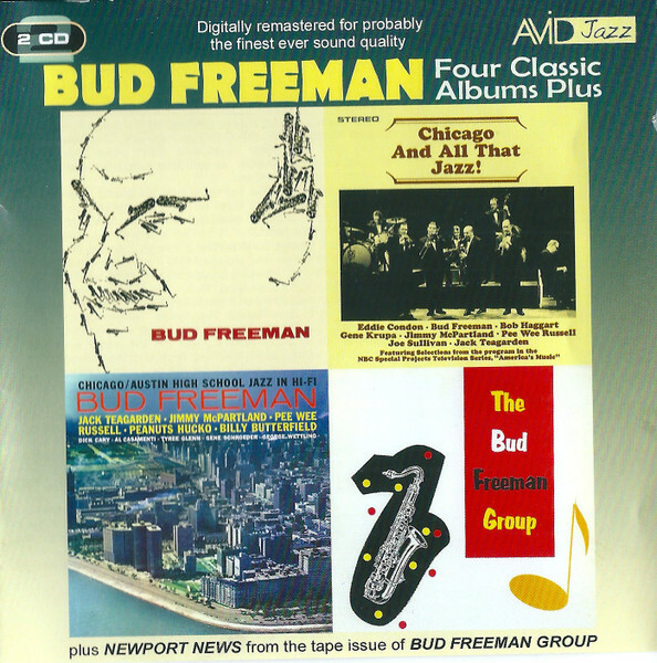 Bud Freeman Four Classic Albums Plus 2-CD NEW SEALED 2012 Remastered Jazz
