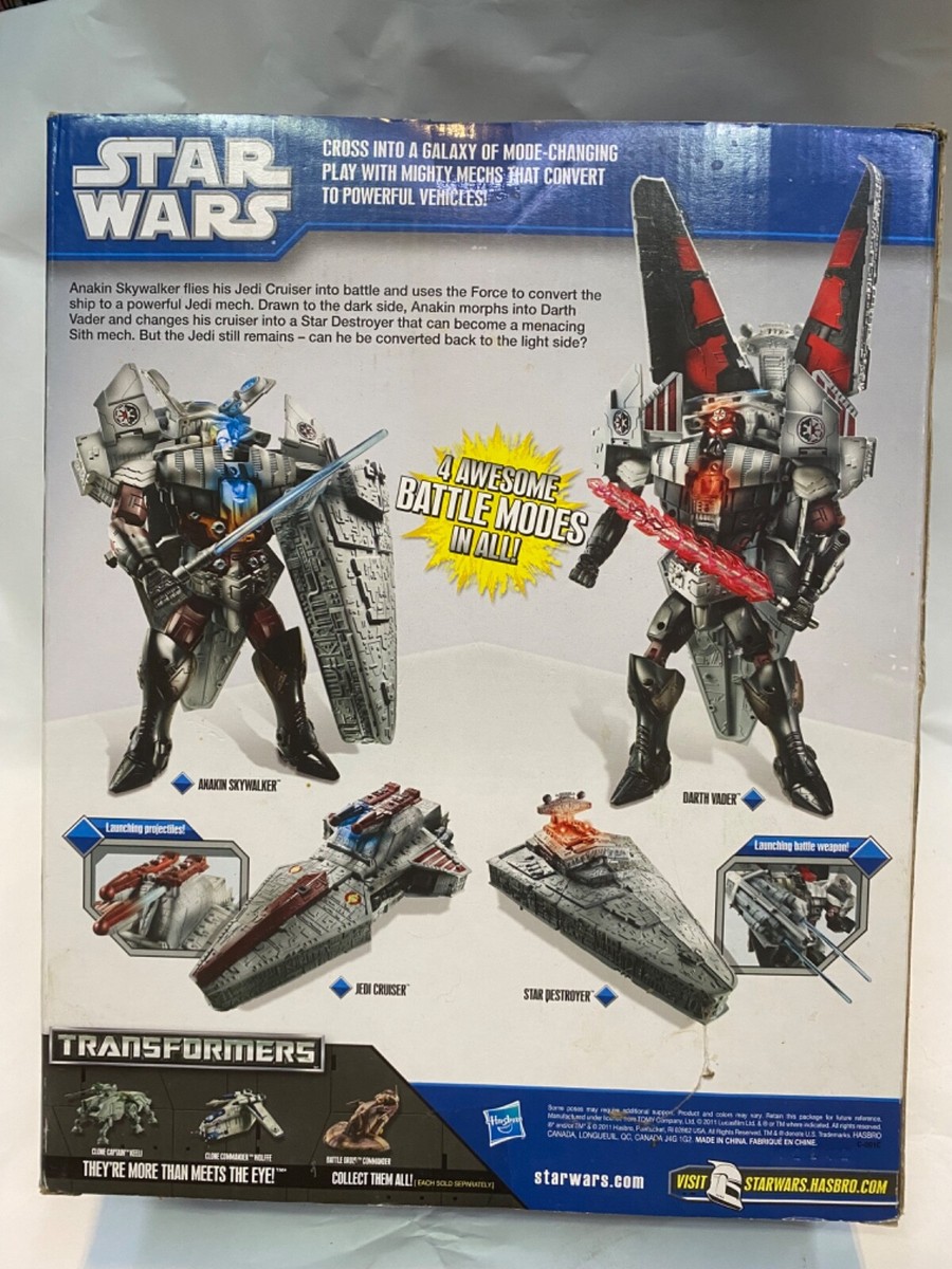 Hasbro Star Wars Transformers Darth Vader To Star Destroyer