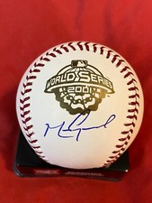 MARK GRACE AUTOGRAPHED SIGNED 2001 WORLD SERIES BASEBALL DIAMONDBACKS COA