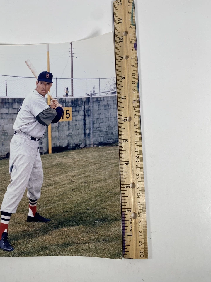 TV Sports Mailbag 1989 Vintage Ted Williams 8x10 Boston Red Sox Baseball Photo - Image 4 of 4