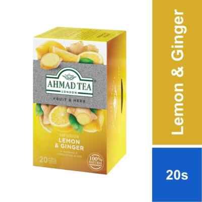 Ahmad Tea Green Strawberry Peach Lemon Aromatic Teabag Please Select Flavour