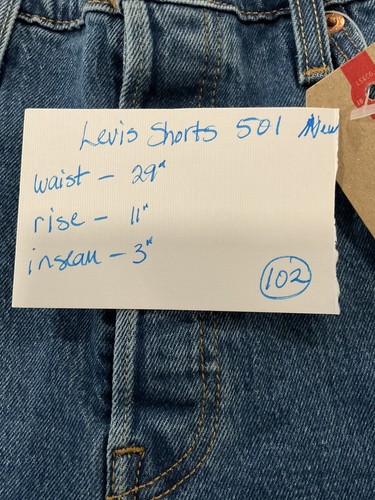 Levi's 501 Original Fit High-Rise Women's Jean Shorts Size 29 - Picture 13 of 13