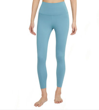 Image of Nike Yoga 7/8 leggings Women's Move To Zero Light Blue RRP £49.99 free postage