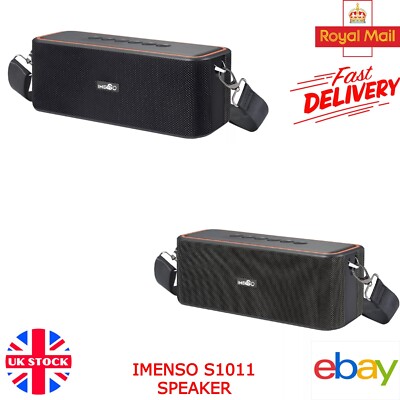 50 W Imenso S1011 Wireless BT Tragbarer Stereo Lautsprecher Leistungsstarker Bass, Wasserdicht