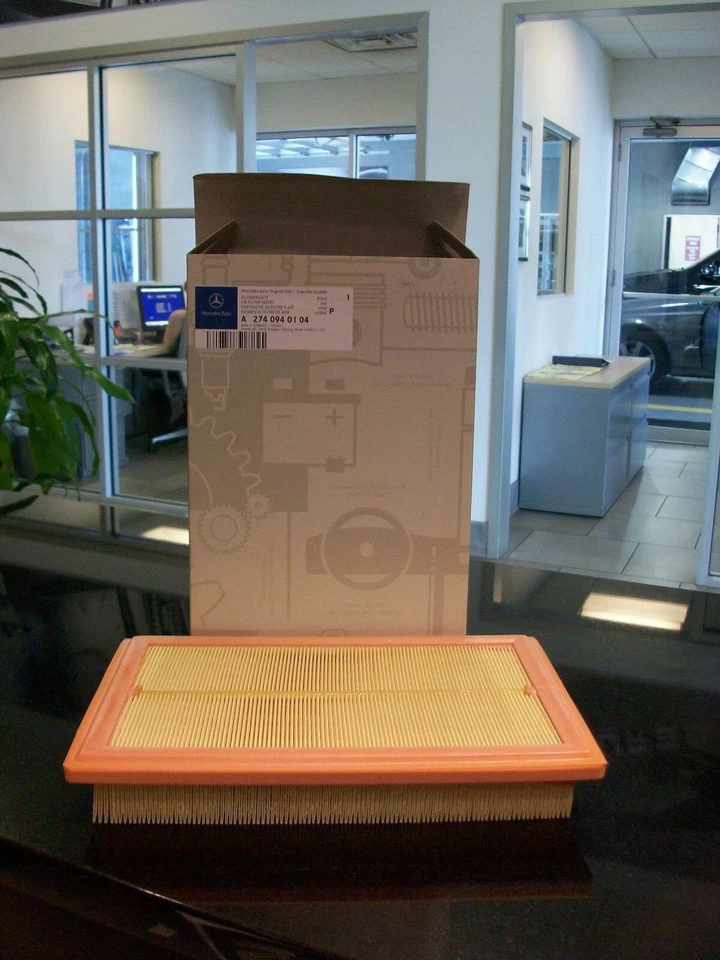 Filtro de óleo do motor, filtro de ar, 2 filtros de cabine e 7 litros de óleo do motor para Mercedes - Imagem 2 de 4