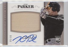 2014 National Treasures Rookie Material Signatures 95/99 Kyle Parker Auto y8h