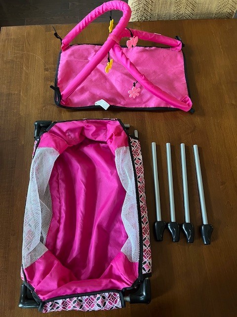 Graco Baby Doll Play Pen Pack 'N Play Pink
