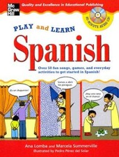 Play and Learn Spanish Book Audio CD : Over 50 Fun songs, games - ACCEPTABLE