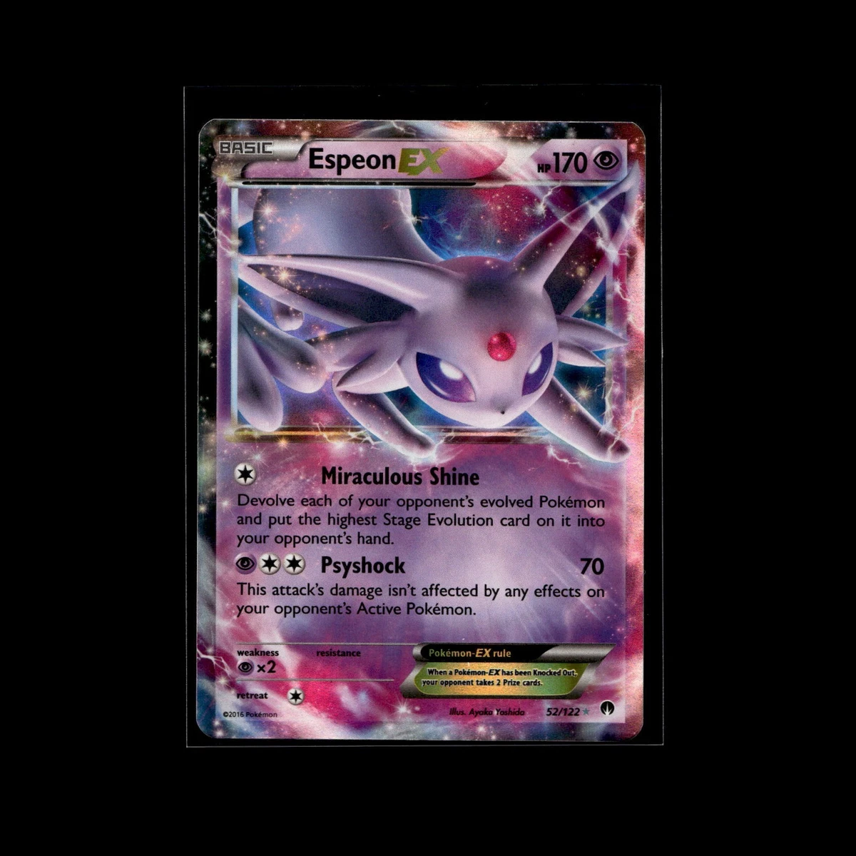 Preços baixos em Cartões TCG Espeon ex Pokémon | eBay
