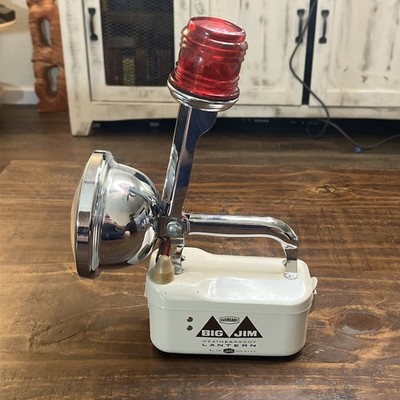 1960 デイリークイーン　デニス&ラフ　 ソフビライト VINTAGE EVEREADY BIG JIM NO.110 WEATHERPROOF FLASHLIGHT / LANTERN