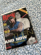 WWF Raw Magazine January 2002 Undertaker & Andre the Giant W/poster Steve Austin