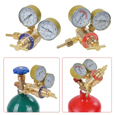 #ad Oxygen Acetylene Welding Regulator Pressure Gauge Victor Style Cutting Welder US $43.00