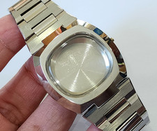 FUNDA NUEVA CRISTAL Y BRACELT VINTAGE RADO MOSQUETERO III AUTOMÁTICO DÍA FECHA CABALLEROS