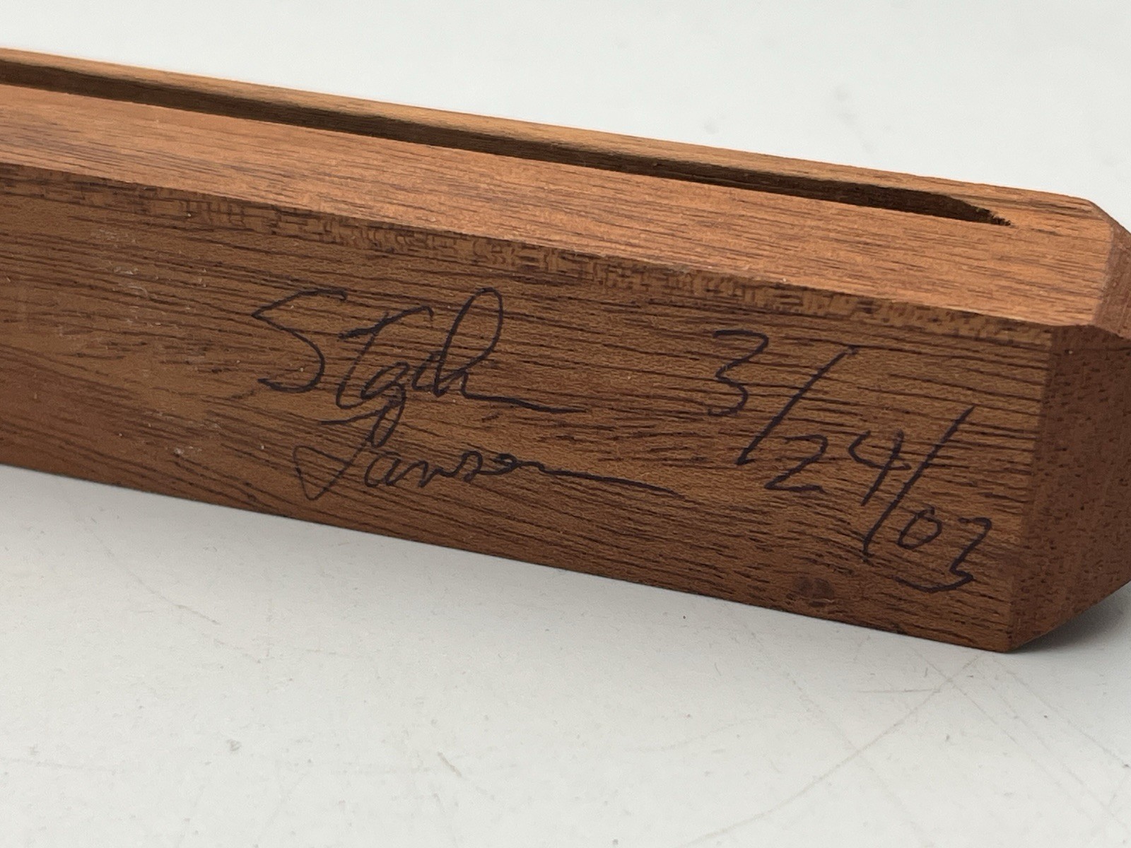 Vintage Lil Jenny Scratch Box Turkey Call Game Calls 2003 Signed w ...