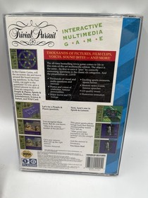 Sega CD - Trivial Pursuit Interactive Multimedia - 1994 - With Manual