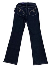 NYDJ Not Your Daughters Jeans Women  s Size 6 Marilyn Straight Leg Dark Wash NWT