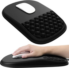 Ergonomic Mouse Pad Wrist Support with Massage Design Memory Foam Wrist Rest