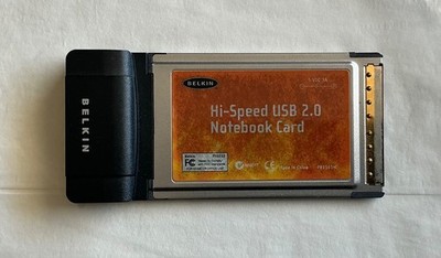 Belkin USB 2.0 PCMCIA card Model F5U222