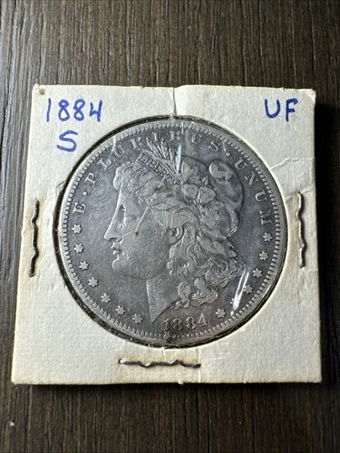 1884 S MORGAN SILVER DOLLAR VF HARD DATE TO FIND