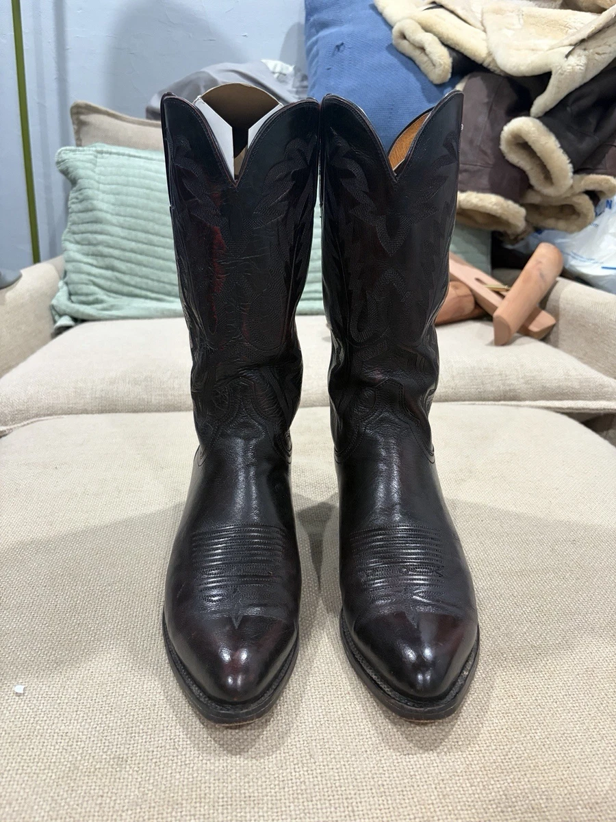 Black Lucchese Western Boots for Men for Sale | Shop New  display picture 1