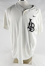 2019 Long Beach State Dirtbags #47 Game Used White Jersey Baseball XL 271