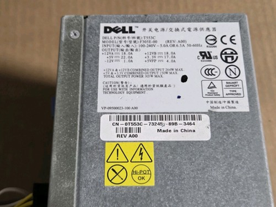 #ad #ad Dell 305w Power Supply Optiplex 330 740 745 755 0T553C 0NH493 $16.99