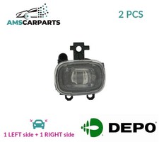 FOG LIGHT LAMP PAIR 551-2022L-AQ LORO 2PCS NEW OE REPLACEMENT