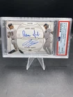2019 Topps Definitive Aaron Judge On Card Auto SSP /25 Dual Autograph PSA 10