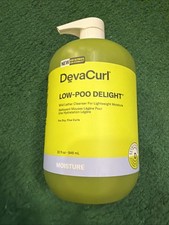 DevaCurl Low-Poo Delight Cleanser, 32 oz Mild...