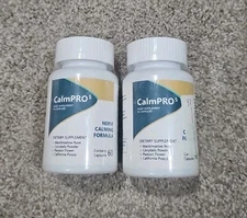 2-Pack CalmPro 5 Nerve Calming Support Formula Calm Pro 5 (120 Capsules)