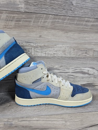 Zapatos Tenis Air Jordan 1 High Zoom Comfort 2 Azul Polvo Oscuro Para Hombre Talla 8 - Imagen 12 de 13