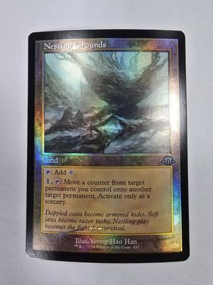 Nesting Grounds (Retro Frame) Modern Horizons 3 Foil Magic The Gathering 