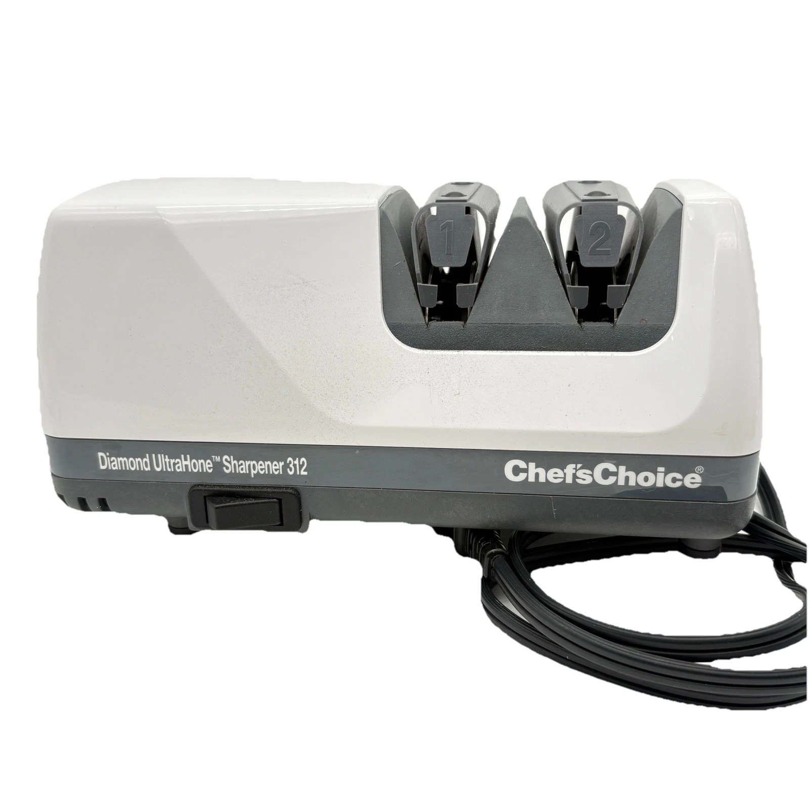 Chef’s Choice 312 AngleSelect Diamond Electric Knife Sharpener – Brushed Metal