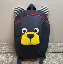 Baby Toddler Harness Backpack w/Adjustable Straps  Zipper Closure Bear