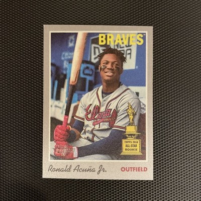 2019 Topps Heritage - 1970 Cloth Stickers Ronald Acuña Jr. #7