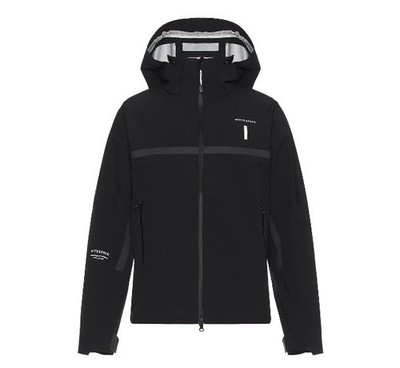 WHITESPACE 3-LAYER PERFORMANCE Men's Technical Shell Jacket - Black - Large -NWT